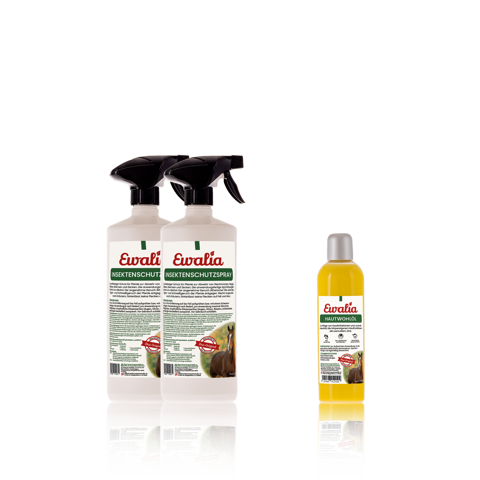 2x Insektenschutzspray + GRATIS Hautwohlöl